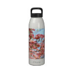 Water Bottles Ladies Sports Pink Dogwood Flowers