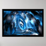 Water Bubbles Art Poster
