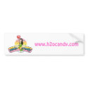 water candy bumper sticker bumper stickers