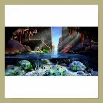 Water Cave Scene posters by rdcampbell12 Water Cave Scene posters