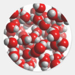 water cells round stickers
