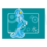 Water Chibi card (more sizes)