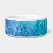 Water & Clouds Pet Bowls