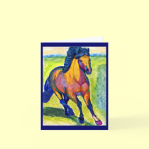 Water Color Horse NoteCards