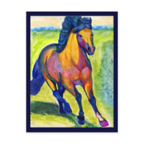 water color horse postcards by RookyStudios water color horse postcards
