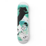 Water Color Horse - Skateboard