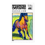 Water Color Horse Stamps