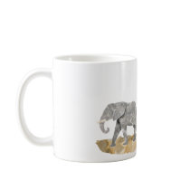 Water Colored Elephant mugs