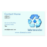 Water Conservation Business Card