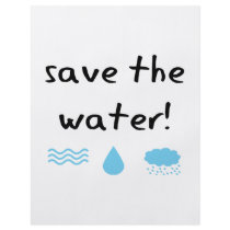 Water Conservation design! flyers