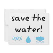 Water Conservation design! invitations by angeria Water Conservation design! invitations