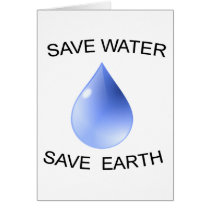 Water Conservation products! Cards