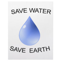 Water Conservation products! Letterhead Template