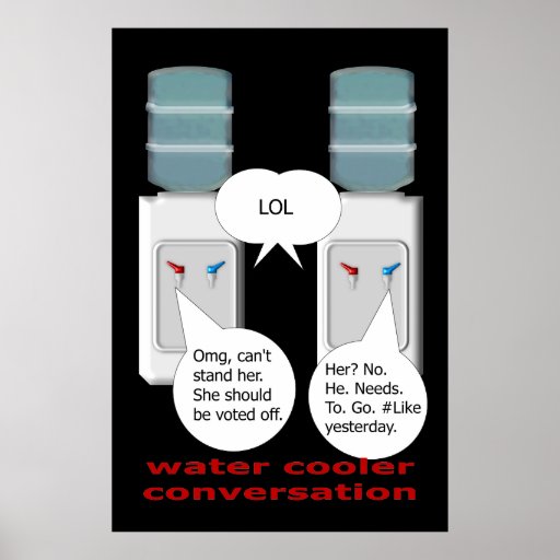 water-cooler-conversation-print-zazzle