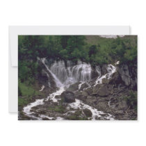 Water Curtains On The Rocks Personalized Invitations