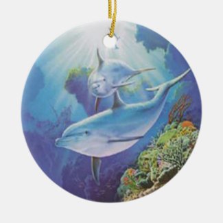 Water Dolphin Ornament