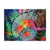 WATER DRAGON 2012 POSTCARD