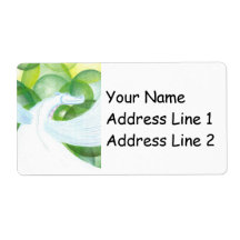Water Dragon Avery Shipping Label