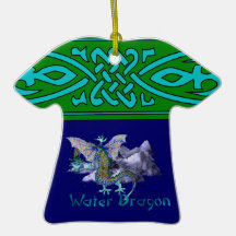 Water Dragon Christmas Tree Ornaments