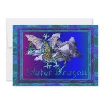 Water Dragon Invitation