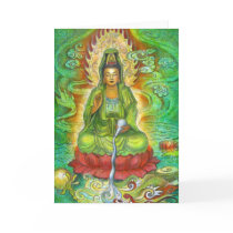 "Water Dragon" Kuan Yin Greeting Card