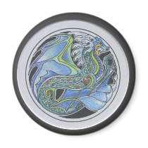 Water Dragon Magnet by smilodonart Water Dragon Magnet