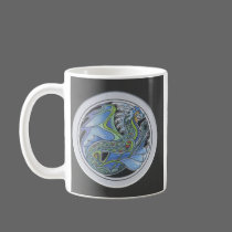 Water Dragon mugs by smilodonart Water Dragon mugs