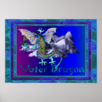 Water Dragon Posters