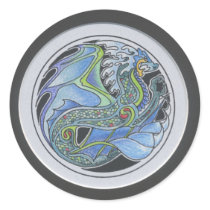 Water Dragon Sticker