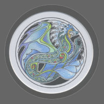 Water Dragon Sticker by smilodonart Water Dragon Sticker