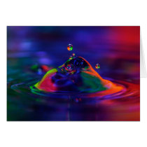Water Drop - Muiticolor cards