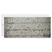 Water drop on a window rack cards by fotoplus Water drop on a window rack cards