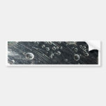 water drop on leaves bumper sticker