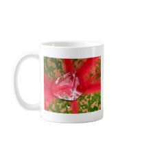 water drop on leaves mugs