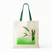Water drop water ripple bamboo Bag