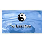 Water Drop Yin Yang Business Card