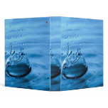Water Droplets Splash Abstract Background Binders
