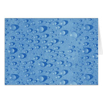 Water drops cards