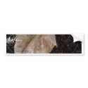 Water Drops Leaf 3 bumper stickers
