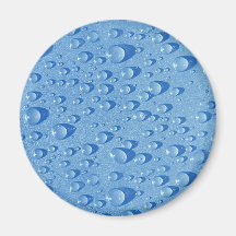 Water drops magnets