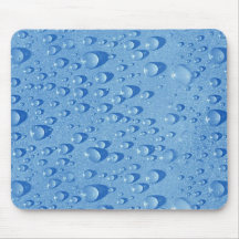 Water drops mouse pads