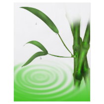 Water drops water  ripple bamboo plant  Flyer