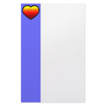 Water Elemental Heart stationery