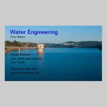 Water Engineering Business Card business cards