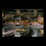 water fall at night 4 Print