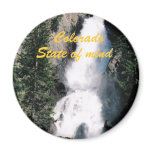 water fall  Colorado, State of mind Coffee Cup magnets