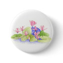Water Flowers Button by floatinglemons Water Flowers Button