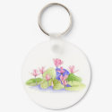 Water Flowers Keychain by floatinglemons Water Flowers Keychain