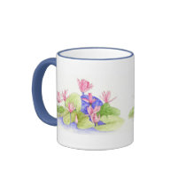 Water Flowers Mug mugs