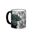 Water Gargoyle - Mug #2 by bontondesigns Water Gargoyle - Mug #2